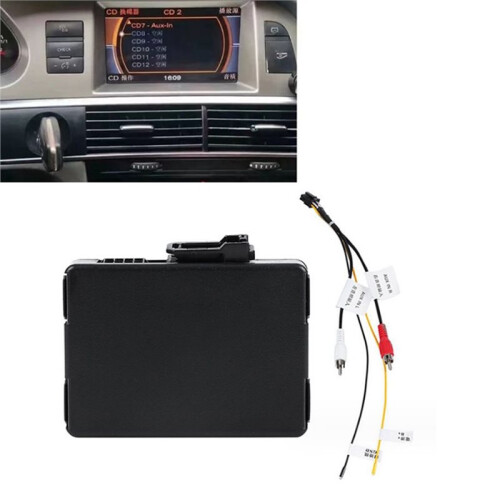 Car  Music AUX Audio Input Old 2GMMI Optical Fiber Decoder Box for  A6 A8 Q7 Fiber Decoder MOST Adapter Box 1
