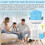 Humidifier Filter Replacement 2.0 for Canopy Bedside and Nursery Humidifiers, Pre-Filter Humidifier Wicking Filter 6