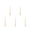 5St Circus Juggling Sticks Beige Voor Beginners Training 10