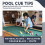 20Sets Billiard Cue Tips with Pool Cue Stick Ferrules 12mm Billiard Screw- Tips Replacement for Nine 6