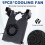 For  H2D Hot End Cooling Fan 3D Printer Accessories [H2D Applicable] 6