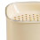 Mini-Plastik-Desktop-Müllbehälter mit Abfluss, 162g, Kompakter Büromüllkorb 11