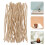 100Pièces Bâtons Aroma Diffuseur Bois Beige D'intérieur Bureau 10