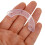 50Pièces Butées Guide Transparent Pour 4