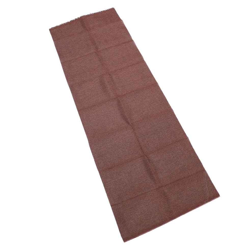 Dustproof Retro Speaker Grill Cloth Cover 150X50cm Mesh Fabric Brown 4951384979610
