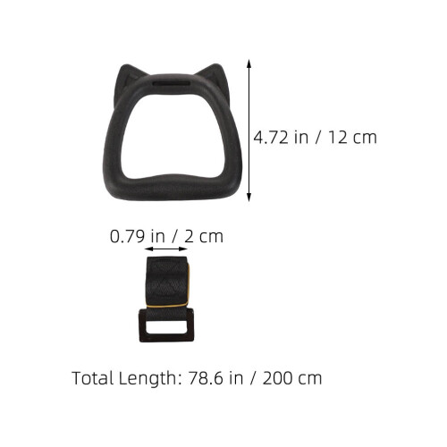 1Ensemble Anneaux Pull Enfant Nylon Acier Antidérapante 2