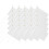 125Pcs Small White Commanding Hand-Crank Flags for Sports Matches 2