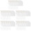 125Pcs Small White Commanding Hand-Crank Flags for Sports Matches 8