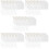 125Pcs Small White Commanding Hand-Crank Flags for Sports Matches 10