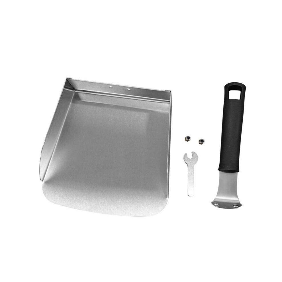 Stainless Steel Food Spatula Bbq Spatula Griddle Food Mover Multifunctional Food Shovel Bbq Tools Kitchen Accessories 4714127509525