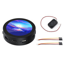 Placa de Desarrollo RP2350-Touch-LCD de 1,85 Pulgadas con Pantalla LCD Redonda, Resolución 360x360, 65 000 Colores, Doble Núcleo