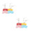 8Pcs Flexible Assembly Model Holder Stands Assorted Colors for Figures 4