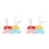 8Pcs Flexible Assembly Model Holder Stands Assorted Colors for Figures 6