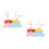 8Pcs Flexible Assembly Model Holder Stands Assorted Colors for Figures 9