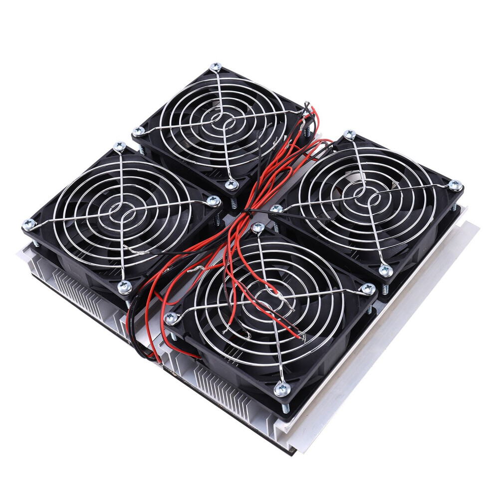Semiconductor Peltier Cooler 240W Semiconductor Refrigeration Thermoelectric Peltier Cold Plate Cooler With Fan New 4713913887755