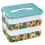 Building Block Storage Box Adjustable Small Particle Jigsaw Puzzle Transparent Storage Container Toy Organizer Box B 1
