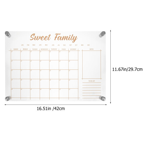 4Ensembles Tableau Transparent Pratique Pour Et Étudiants 1