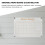 4Ensembles Tableau Transparent Pratique Pour Et Étudiants 6