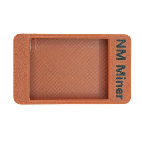NMMiner Nerdminer+ Gabinete para Minerador Impressão 3D ESP32, Cobertura Externa para Placa-Mãe com Tela Inteligente de 2,8 Polegadas