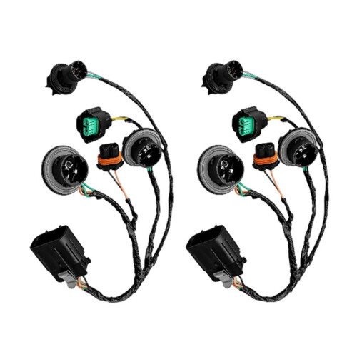2Pcs Headlight Wiring Harness 15841610 for