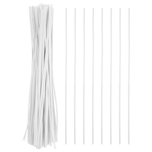 800St Flexibele Witte Fabric Hoedliner, Universele Baseball Cap Shaper 2