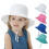 Wit Ventilerende Zonneklep Hoed Baby's En 2