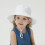 Wit Ventilerende Zonneklep Hoed Baby's En 5