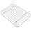 4Pièces Grille De Cuisson En Acier Inoxydable 304 Multifonction Argent 3