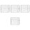 4Pièces Grille De Cuisson En Acier Inoxydable 304 Multifonction Argent 5