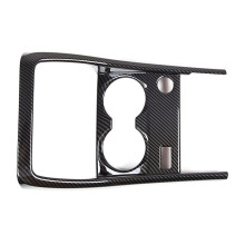 ABS Carbon Fiber Console Gear Shift Panel Trim for  X1 U11 2023 Car Interior Accessories