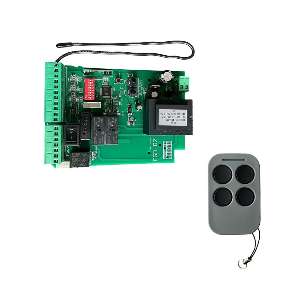 Ac220v Automatic Sliding Gate Motor Control Board With Remote Control For Sliding Gate Opener Access Control System 4713933459659