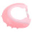 2Pièces Casquette Bain Rose Ajustable Silicone Douce Protège Eau 2