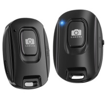 2 Mandos A Distancia para Cámara de Smartphone, Inalámbricos, con Botón para Selfies.
