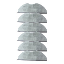 Pano de Limpeza para Aspirador de Pó para Mijia S40 / OV81, Peças de Reposição, Pano de Microfibra Lavável, Pacote com 6 Unidades