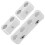 4Ensembles Clamp Câbles Bougie Aluminium Usage Auto Couleur Argent 3