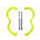 Protector Kit for  Neo2 Anti-Collision Bumper Bar 3D Printed for RC Drone Shell Accessory Green 1