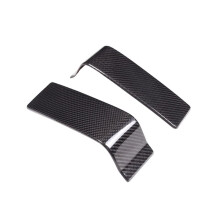 For - G-Class W463 2004-2018 Real Carbon Fiber Protective Trim Car Front Bumper Decorative Panel Cover