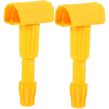 2 Piezas Abrazaderas para Cabezal Trapeador Desmontables, Soporte Repuesto para Trapeador Piso, Clip para Cabezal para un Fácil Mantenimiento,