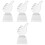 4Pcs Delicate Transparent Crystal Trophy Decorative Prize Supply 4