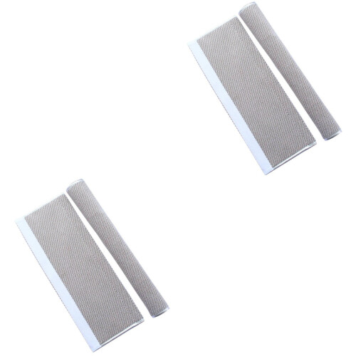 4Pcs Washable Light Grey Refrigerator and Appliance Handle Protectors 2