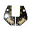 2Pcs Yellow Daytime Lights Chip 5F0941475A 5F0941476 for 2