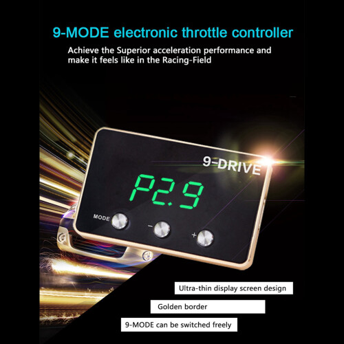 2X Throttle Response Controller 9 Drive Modes Racing Accelerator Potent Booster Tuning Parts Accessory (821) 2