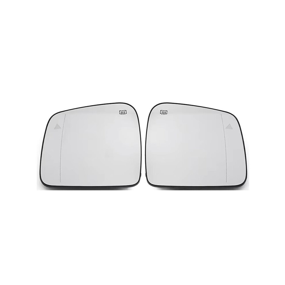 Brecantia Reverse Mirror Mirror With Blind Spot 68082635Aa 68082636Aa For Durango Grand Cherokee 2011-2021
