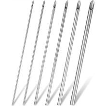 6 Cortadores Circulares de Arcilla de Acero Inoxidable para Esculturas de Cerámica, para Arcillas Poliméricas con Estuche.