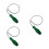 3Pcs Compact Magnetic Pickup Tool Multi-Color Flexible Screw Picker 9