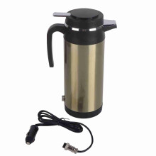 12V 1000ML Car Electric Kettle with Fast Heating, LeakProof Vacuum Insulation for Travel