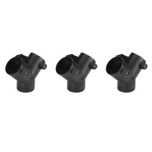 3X 60mm Y Shape Parking Heater Air Vent Exhaust Connector W/Dual Regulating Valve Flap for Webasto Air Heater