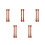 5Pairs Durable Brown Western Boot Straps with Adjustable Spur Straps 6