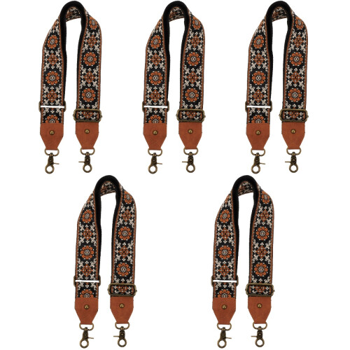 5Pcs Multi Color Cotton Bag Shoulder Strap Replacement for Handbags 2