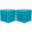 2Pièces Accessoire Filtre Aquarium Cube ABS Matériel Durable 3